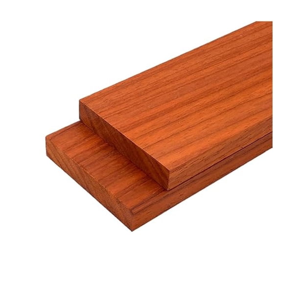 Padauk Lumber Board - 3/4" x 4" (2 Pieces) (3/4" x 4" x 36")