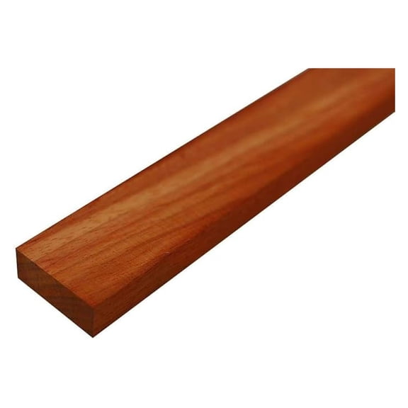 Padauk Lumber Boards Pack of 2  3/4" x 4" x 16" Premium Exotic Hardwood for Woodworking, , Small Projects & DIY