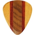 Padauk, Teak Wood Guitar Or Bass Pick 3.0 mm Ultra Heavy Gauge 351
