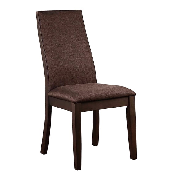 Padded Chair Backs / Long - Term Seating / Cocoa Upholstered Look