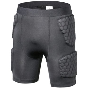 Men’s Football Padded Compression Shirt – Chest, Rib & Heart Guard Protection For Soccer, Rugby, Hockey