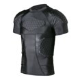 thumbnail image 1 of Padded Compression Shirt Protective Top Rib Chest Protector for Rugby Football Painball Baseball Basketball XXXL, 1 of 6