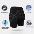 thumbnail image 1 of Padded Compression Shorts for Skiing, Skating Roller Skating Protective Underwear Hip Butt Pad for Women and Men, 1 of 8