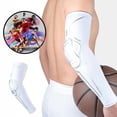 thumbnail image 1 of Padded Elbow Forearm Sleeves Compression Arm Protective Support Sports Stretch Honeycomb Arm Guard Anti-Collision Pressure Elbow Cover Pad for Basketball Football Volleyball Youth and Adult, 1 of 8