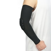 Padded Elbow forearm Sleeves Compression Arm Protective Support UV Sun Protection Arm Sleeves
