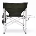 thumbnail image 1 of Padded Folding Outdoor Chair with Side Table and Storage Pockets,Lightweight Oversized Directors Chair for indoor, Outdoor Camping, Picnics and Fishing, 1 of 11