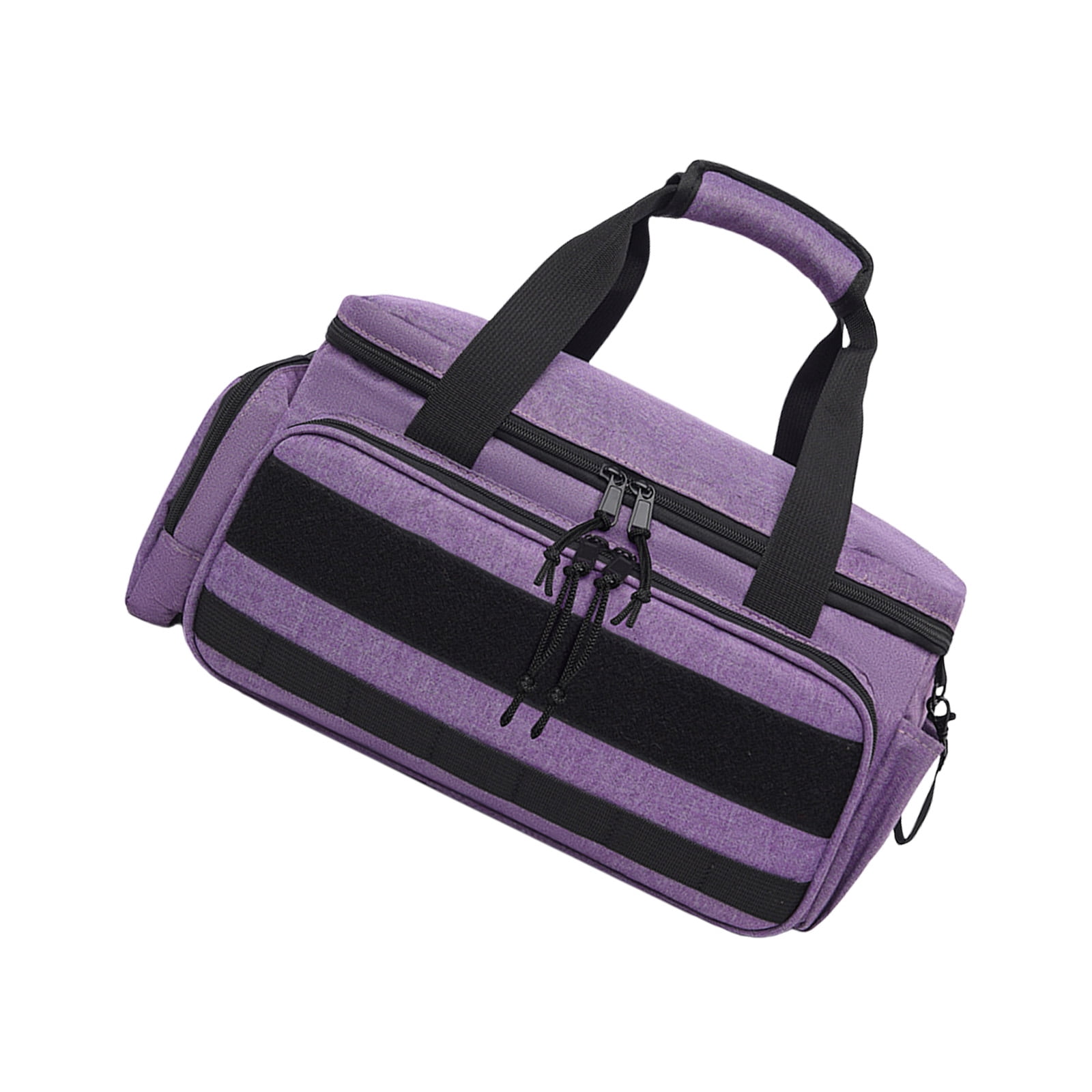 Padded Handle Tool Carry Bag With Wide Opening And Two Way Zippered Access Work Organiser with Elastic Bands