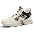 Padded Mens Running Shoes Tennis Shoes Walking Shoes Chunky High Top