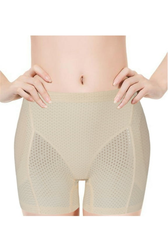 Padded Panties for Womens Butt Lifter Hip Enhancer Firm Control Seamless High Waist Fake Butts Panty Body Shaper