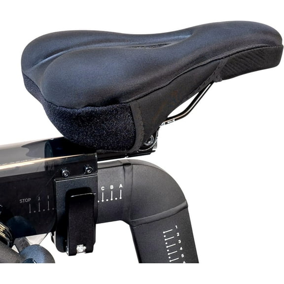 Padded Seat Cover for All Peloton Bikes and Cross Training Bike & Bike+ - Gel Seat Cushion, Ultimate Comfort for Men & Women, Accessories for Peloton Bikes