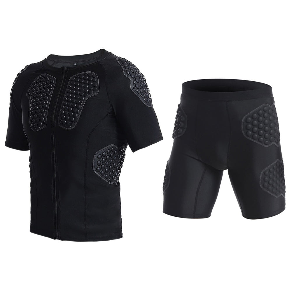 padded basketball compression shirt