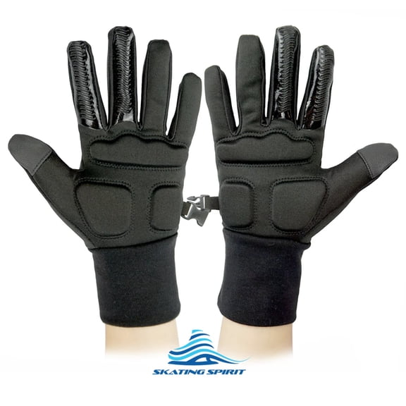 Padded Skating Gloves - Keep Hands Dry, Warm, and Protected