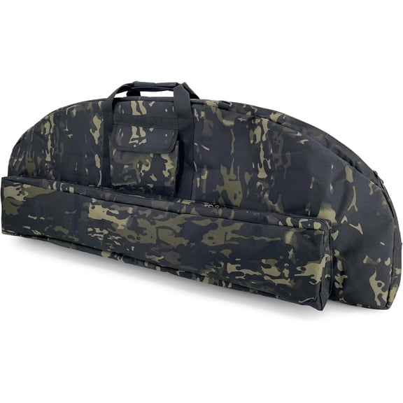 Padded Soft Compound Bow Case, Lightweight Carry Bag with Arrow Pocket & Secure Zipper