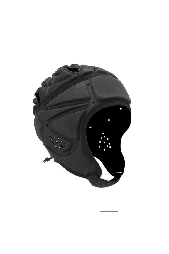 Padded Sports Headgear with Adjustable Chinstrap, EVA Foam for Impact Protection, Youth & Adult, 48-53cm Head Circumference