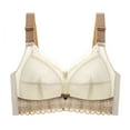 thumbnail image 1 of Padded T Shirt Bras for Women Underwear For Women Adjustable Bra Tube Top Sagging Breast No Wire Full Cup Lift Underwear Bro Underwire T-shirt Bra Padded Bralettes for Women Sexy, 1 of 9