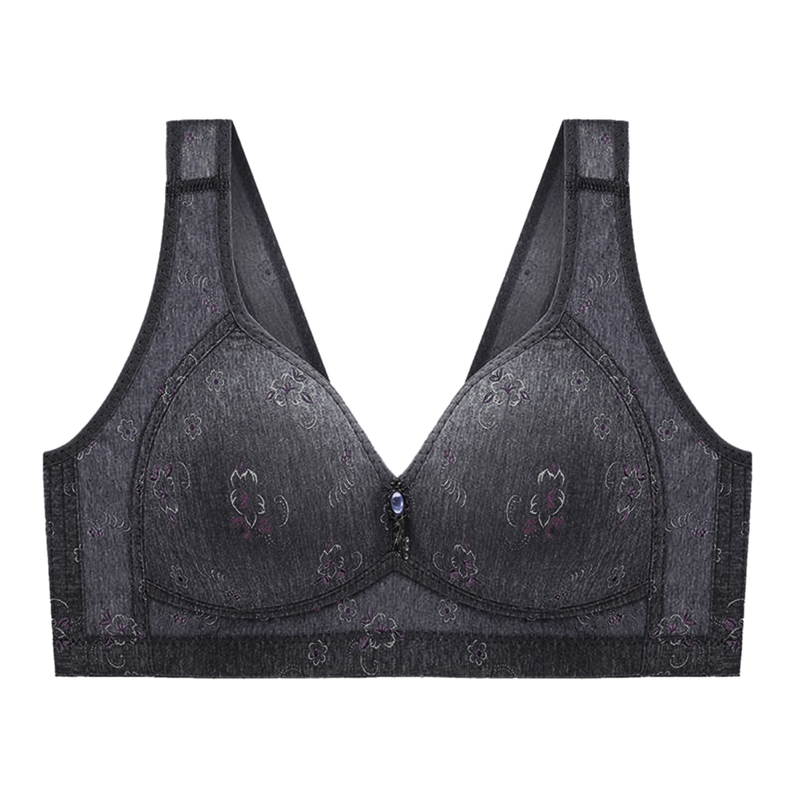 Padded T Shirt Bras for Women Women's Sexy Mid And Elderly