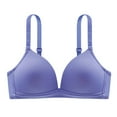 thumbnail image 1 of Padded T Shirt Bras for Women Women's Traceless And Steel Rimless Adjustable Shoulder Strap Thin Sexy Bra Underwire T-shirt Bra Padded Bralettes for Women Sexy, 1 of 4