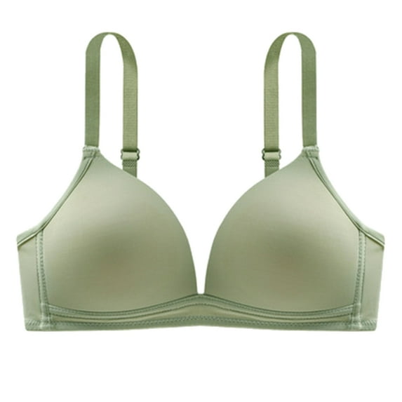 Padded T Shirt Bras for Women Women's Traceless And Steel Rimless Adjustable Shoulder Strap Thin Sexy Bra Underwire T-shirt Bra Padded Bralettes for Women Sexy