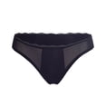 thumbnail image 1 of Padded Underwear Low Waist Plus Size Seamless Physiological Pants Women's Briefs Underwear Black S, 1 of 2