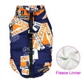 thumbnail image 1 of Padded Winter Warm Dog Clothes Waterproof Pet Vest Zipper Jacket For Small Medium Large Dogs Pug Chihuahua French Bulldog Coat, 1 of 9
