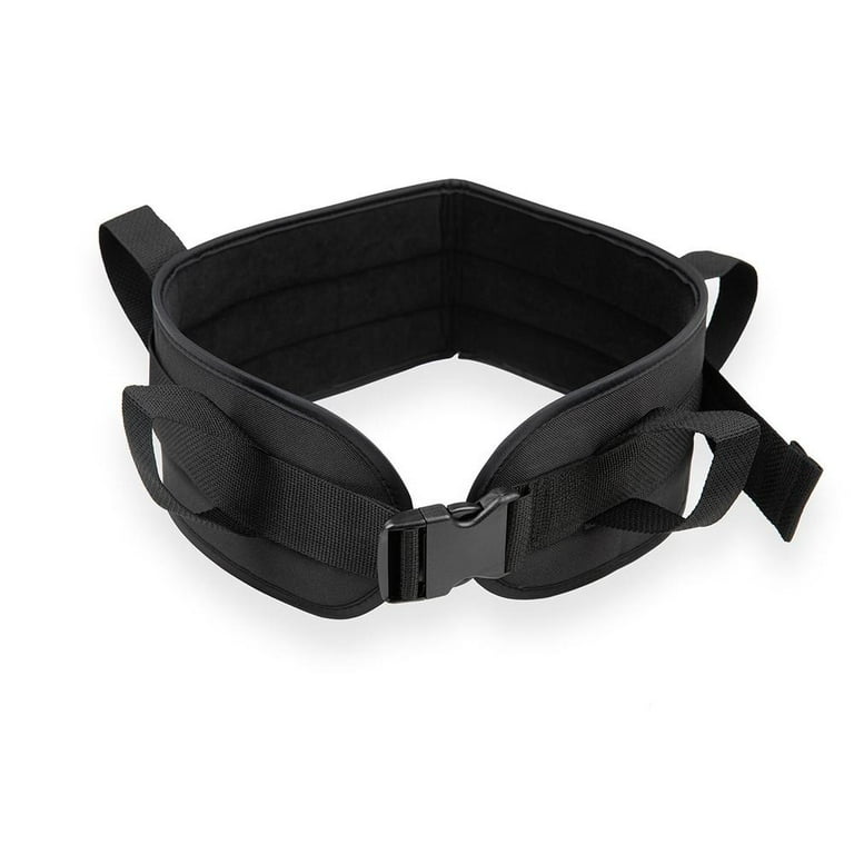 Padded transfer belt, side release buckle, medium, green Padded transfer belt, side release buckle, medium, green