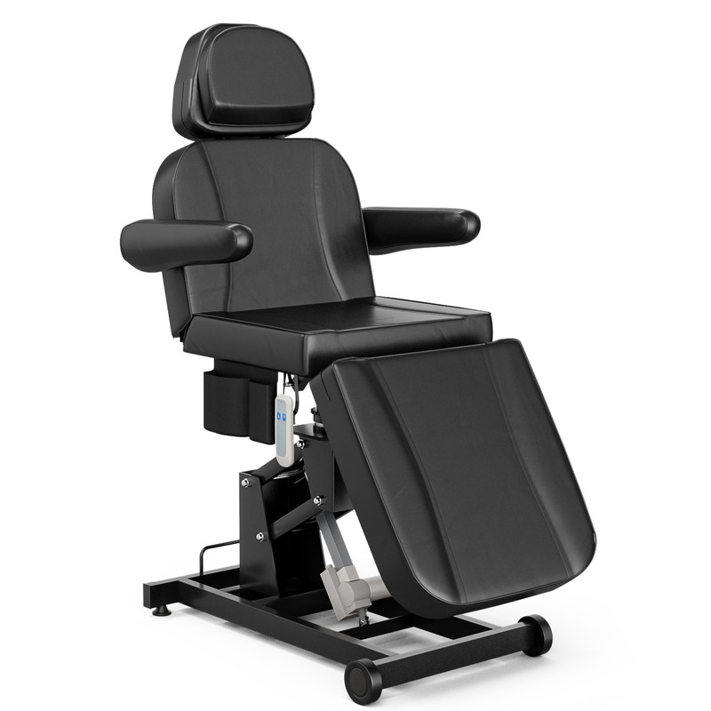 Paddie 360° Swivel Electric Height Adjustable Facial Esthetician Bed, Professional Tattoo Spa