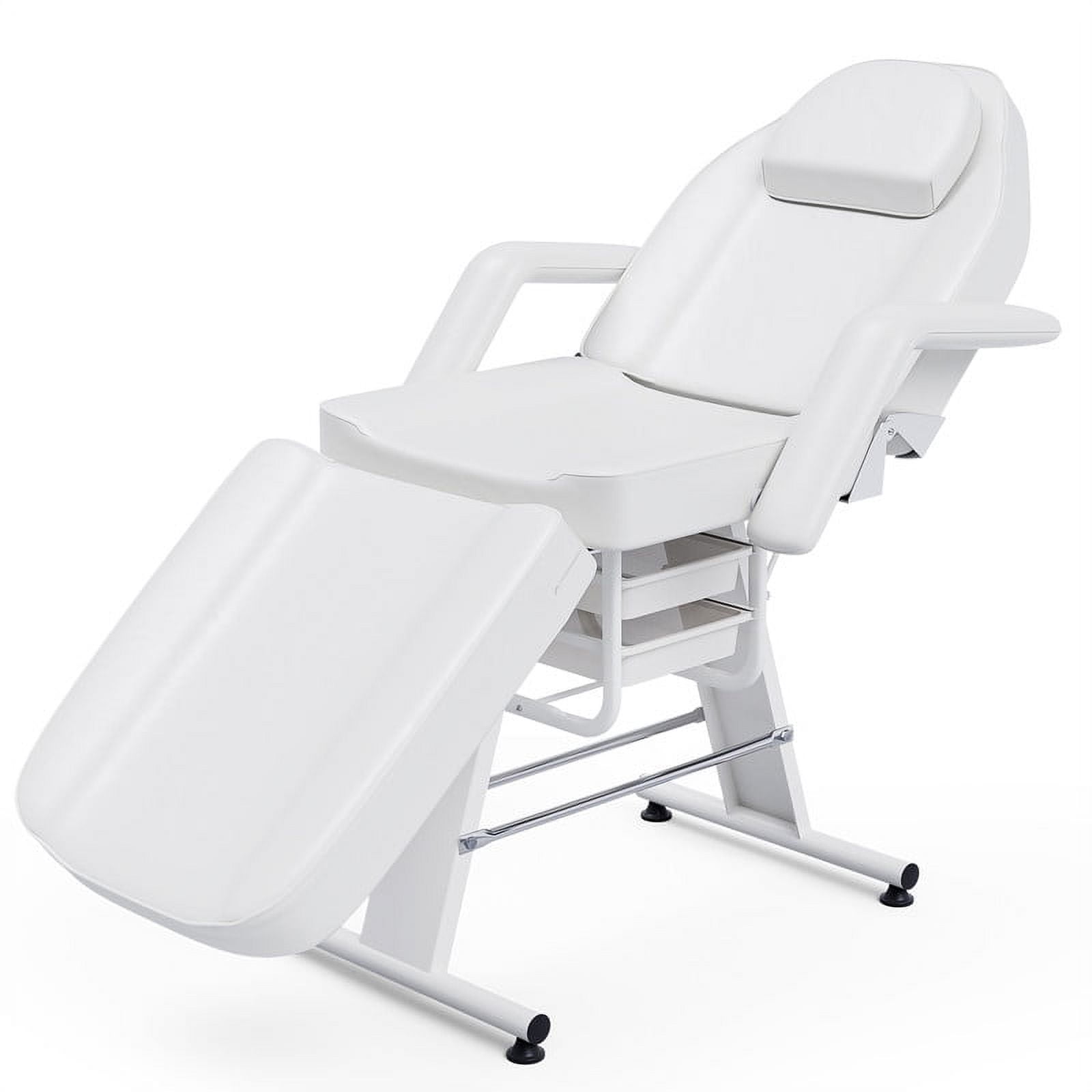 Paddie Massage Table with 2 Adjustable Baskets, Professional Lash