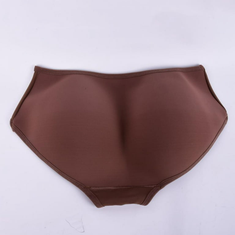 Padding Panties Push up Panties Fake Seemless Padding Briefs Silicone Hip  padship Padded Pantie Butt Pads 