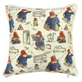 thumbnail image 1 of Paddington Bear Decorative Design Fashion Home Pillow Cover 18 x 18 Inch, 1 of 5