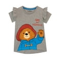 thumbnail image 1 of Paddington Bear Girls Glitter Hat T-Shirt Gray Sizes 2T-8, 1 of 2
