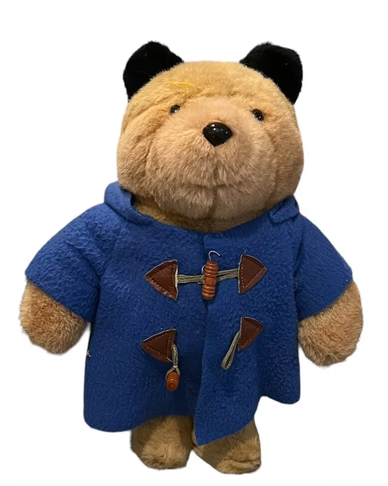 Paddington Bear Plush EDEN Vintage 12” Doll No Hat Vintage