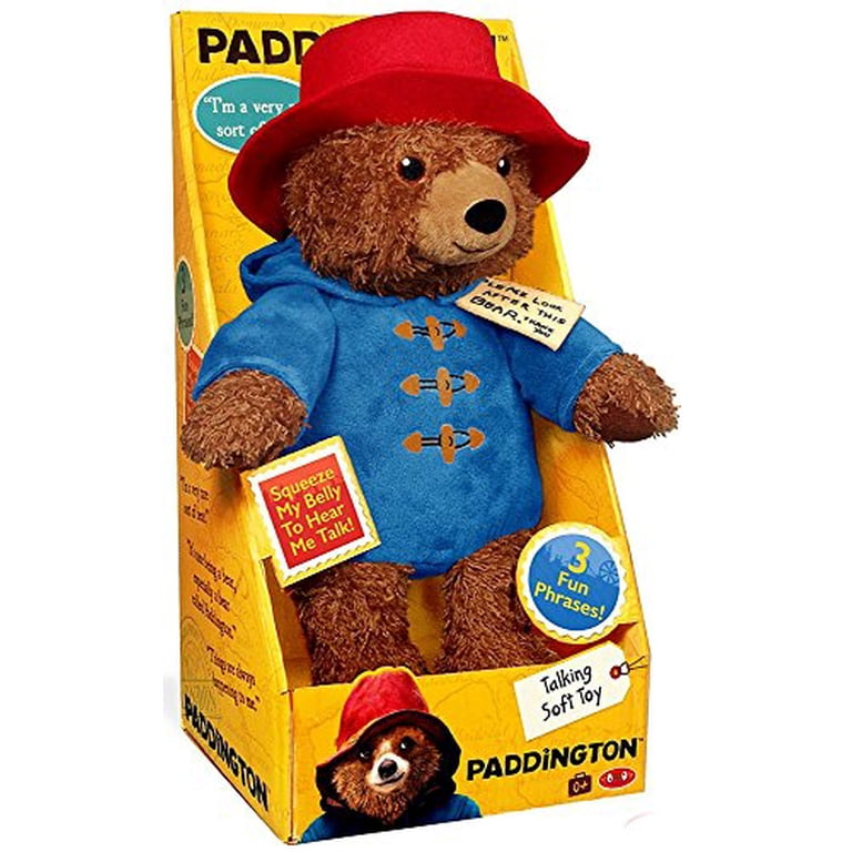 Official Licensed Talking Paddington Bear Teddy Plush with Sound