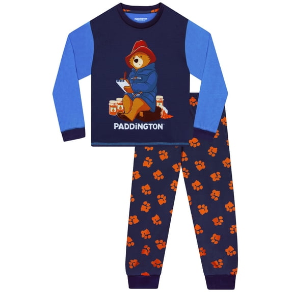Paddington Boys Pajamas Blue Sizes 2T-8