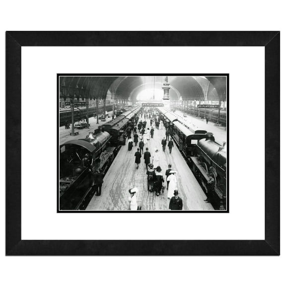 Paddington Station, London England Framed Photo by Photo File