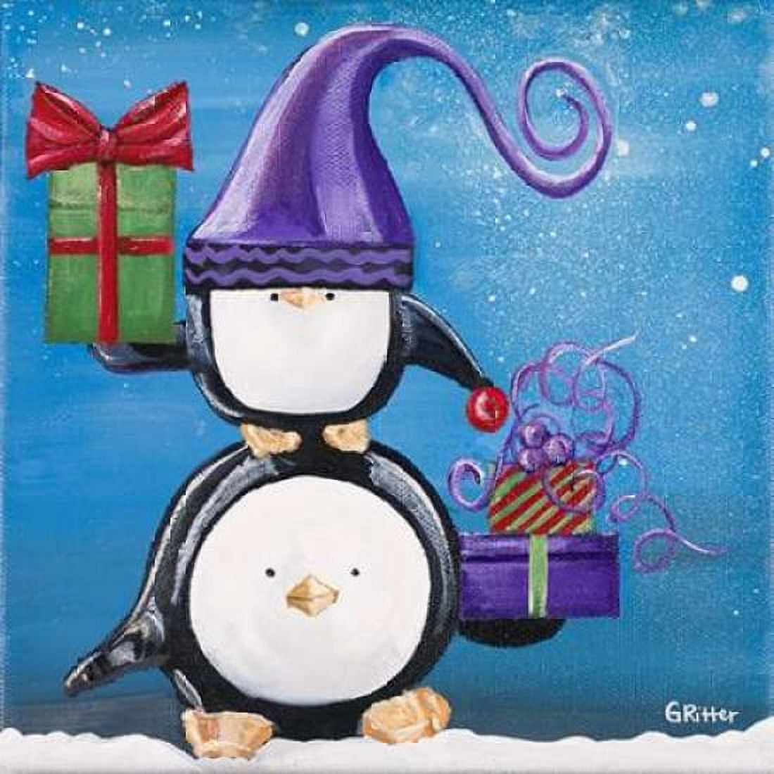 Paddison and Friends II Canvas Art - Gina Ritter (24 x 24)