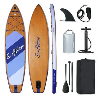 Paddle Board 11'x34"x6", Inflatable Stand Up Paddle Board with Premium SUP Paddle Board Accessories, Fun Water Inflatable Paddle Board for Adults and Youth, Purple