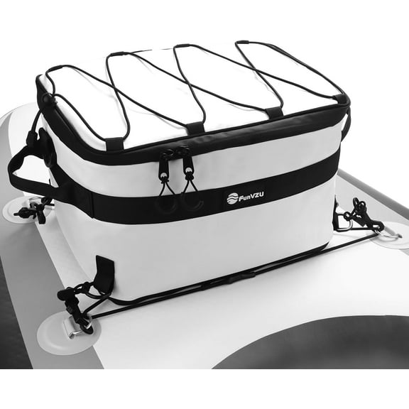Paddle Board Cooler - Waterproof SUP Cooler Bag for Stand Up Paddle Board and Kayak - Leakproof Inflatable Cooler for SUP Accessories - Essential Paddleboard Accessory for Water Storage