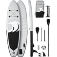 thumbnail image 1 of Naipo Paddle Board Inflatable 6in hick Board 17lb Lightweight with Accessories with 10 Minute Fast Pumping for Adults, 1 of 9