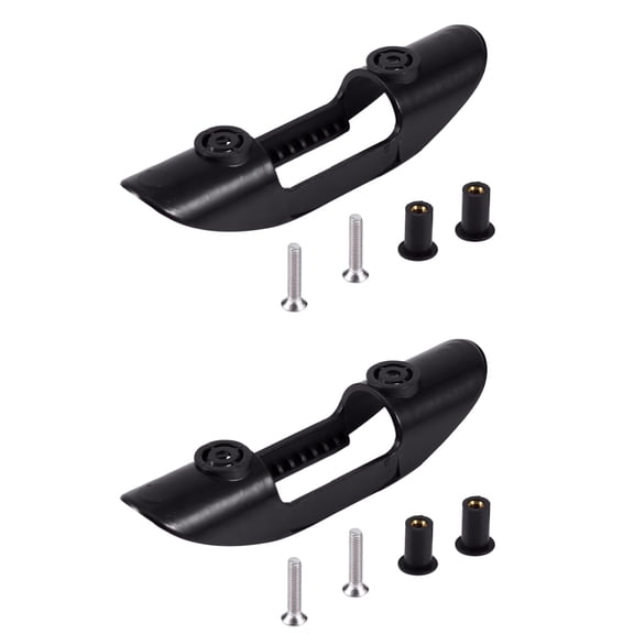2 PC Kayak Boat PVC Accessories Copper Nut Oar Fixing Clips Hooks for Secure Attachment