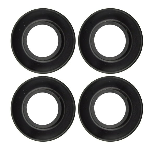 Paddle Drip Rings 4 Pack Rubber Water Drip Guards for and Canoe Paddles, 27mm Inner Diameter Paddle Shaft Accessories, Black Waterproof Rings