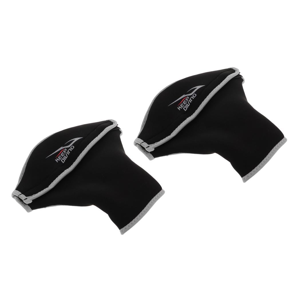 Paddle Gloves Kayak Gloves Hand Covers for Sea Kayaking, Canoeing - Black