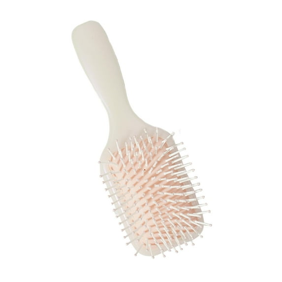 Paddle Hair Brush, Dry or Wet with Ball Tip Bristles Detangler Air Cushion Brush Pink