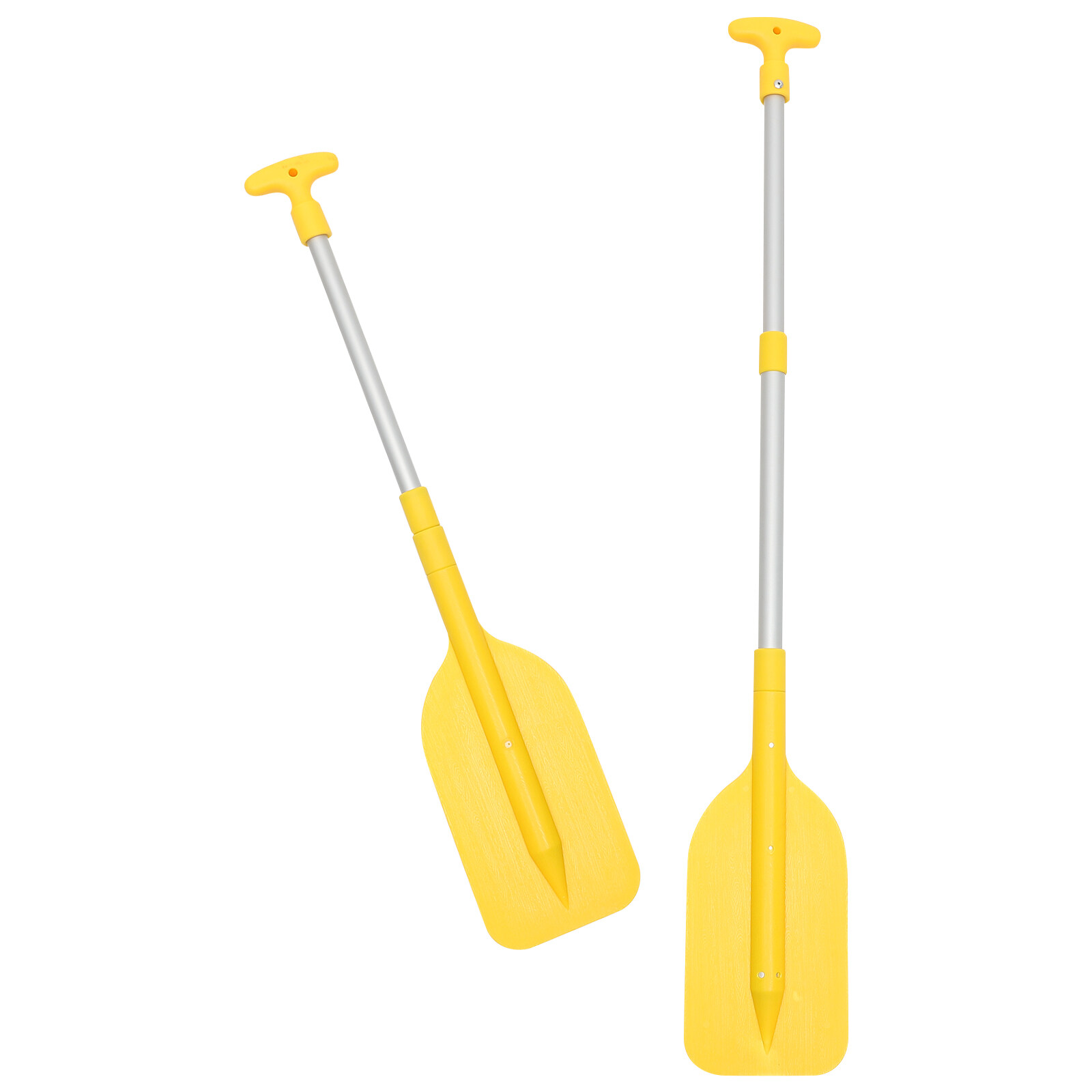 Paddle Kayak Boat Oars Paddles Plastic Canoe Folding Telescopic Adults