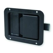 Paddle Latch, Nonlock, Black Powder Coated CA1