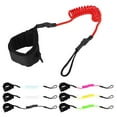 thumbnail image 1 of Paddle Leash,4 Feet Ankle Paddle Rope Paddle Ankle Coiled Stand Feet Ankle Coiled Paddle Rope Ankle Zdhf Qisuo Tie Oar Huiop Oar Rope 4 Eryue Tie Oar Rope, 1 of 6