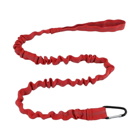 Paddle Leash Fishing Pole Holder Bungee 100cm-150cm Canoe Oars Kayak Paddles Stretchable Oars Lanyard Traction Rope Fixed Accessories Red