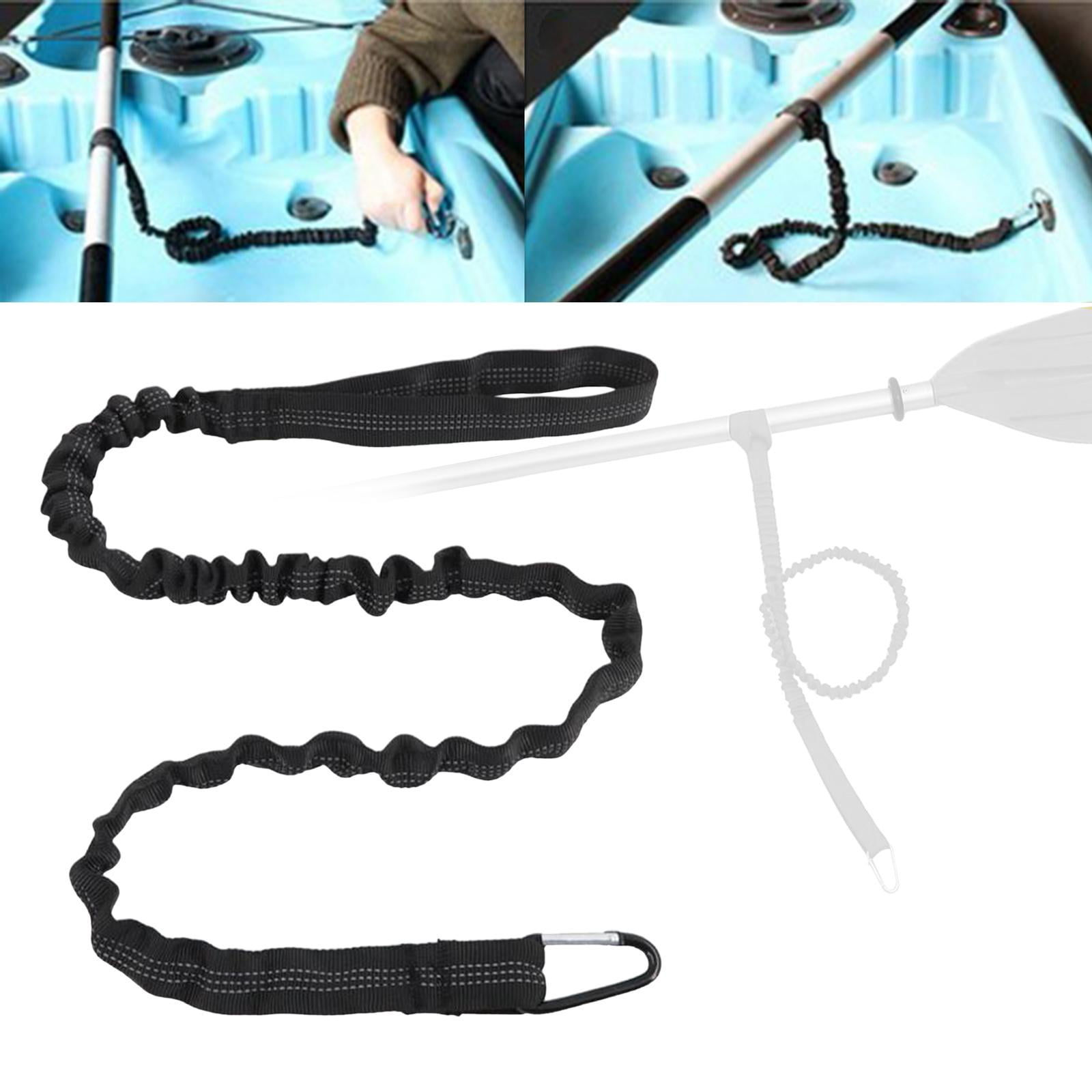 Paddle Leash Fishing Pole Holder Bungee 100cm150cm Kayak Paddles