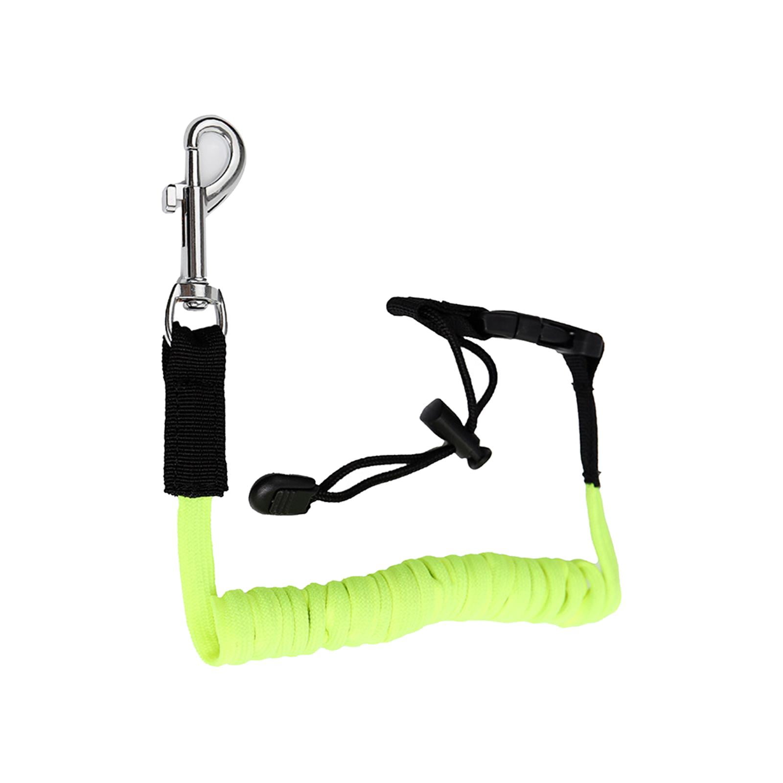 Canoe Safety Gear 44-Inch Kayak Fishing Rod Leash - Blue Marine Grade Safety  Tether Paddle Tether