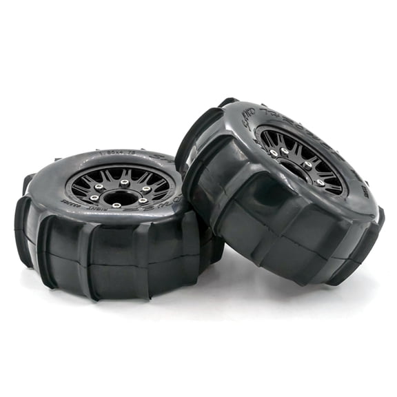 Paddle RC Wheel Tires RC Car Tires 4pcs Replacement For 1/10 Short-Course Truck 727 Slash K1 RC Car