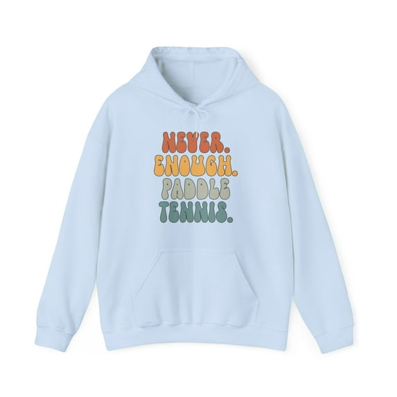 Paddle Tennis Hoodie Gifts Hooded Sweatshirt Pullover Shirt